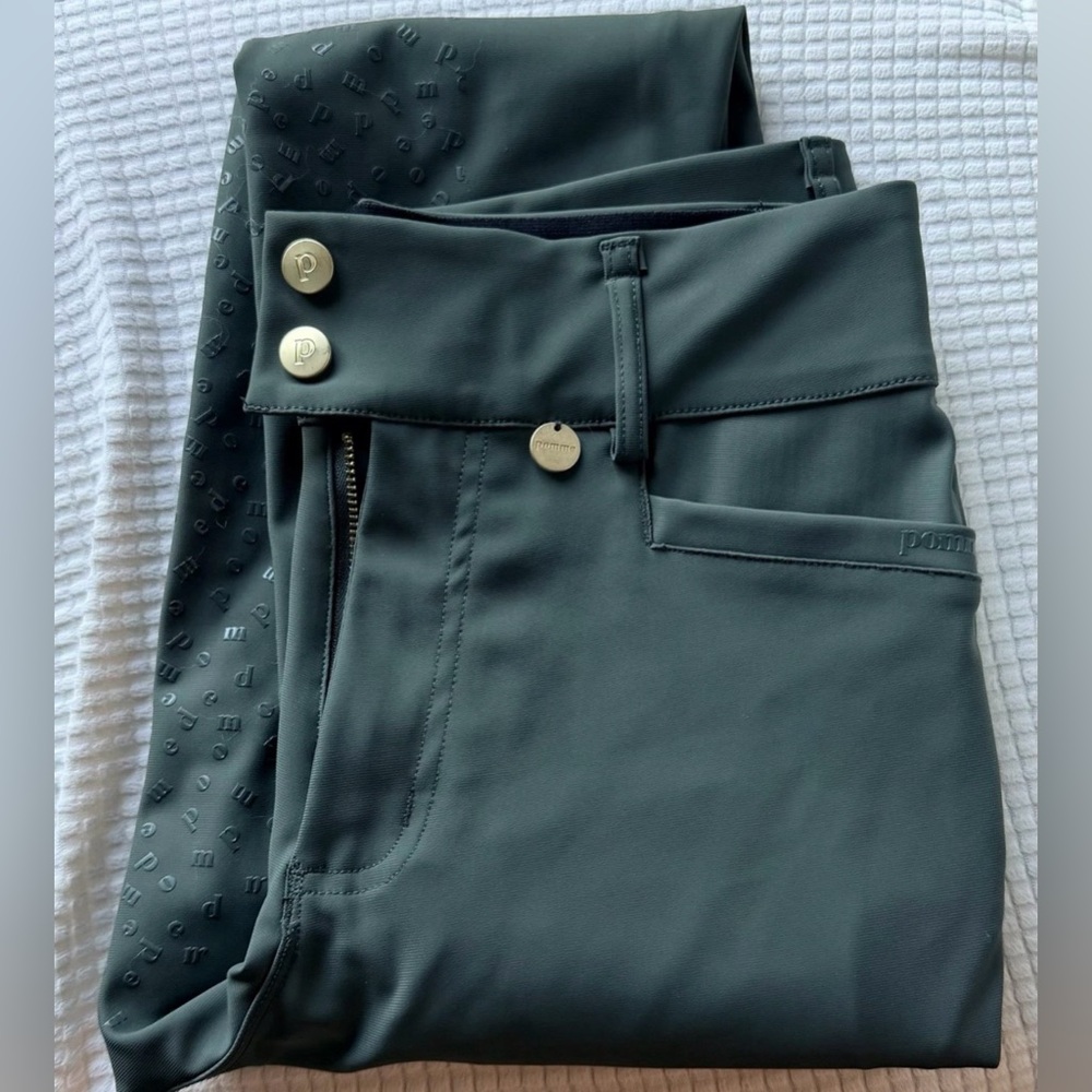 NWOT POMME Nellie Breeches M 
Deep Forest SOLD OUT 
Full Seat